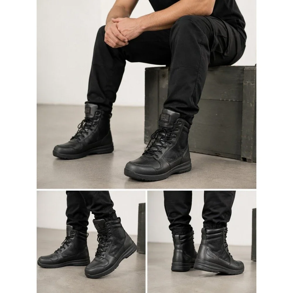 5.11 A.T.A.C 8” Shield Side Zip 150305  ASTM/CSA Men’s Size 11.5 W-019 Black